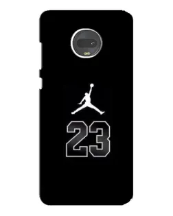 Чехол для Motorola MOTO G7 Plus с картинкой «Jordan Flight 23»