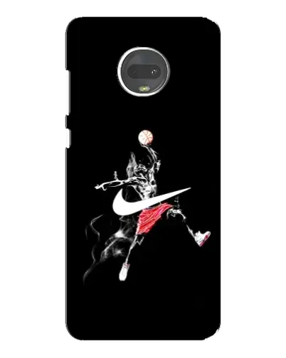 Чехол для Motorola MOTO G7 Plus с картинкой «Jordan Jumpman» Чехол для Motorola MOTO G7 Plus с картинкой «Jordan Jumpman»