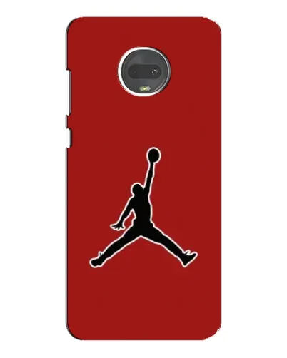 Чехол для Motorola MOTO G7 Plus с картинкой «Jordan Red Back» Чехол для Motorola MOTO G7 Plus с картинкой «Jordan Red Back»