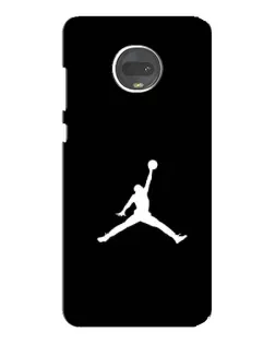Чехол для Motorola MOTO G7 Plus с картинкой «Jordan Silhouette»