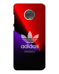 Чехол для Motorola MOTO G7 Plus с картинкой «Adidas Red Neon»