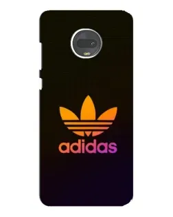 Чехол для Motorola MOTO G7 Plus с картинкой «Градиент Adidas»