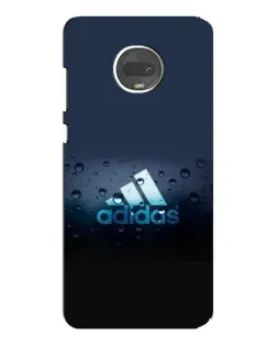 Чехол для Motorola MOTO G7 Plus с картинкой «Adidas Water Drops»
