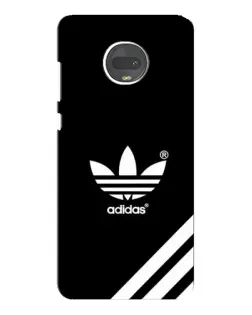 Чехол для Motorola MOTO G7 Plus с картинкой «Adidas с диагональными полосами»