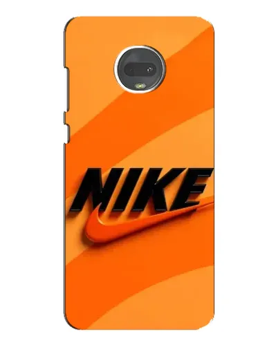 Чехол для Motorola MOTO G7 Plus с картинкой «Оранжевый драйв Nike»