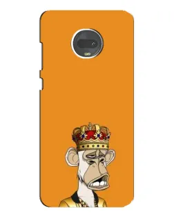 Чехол для Motorola MOTO G7 Plus с картинкой «Золотая обезьяна Bored Ape»