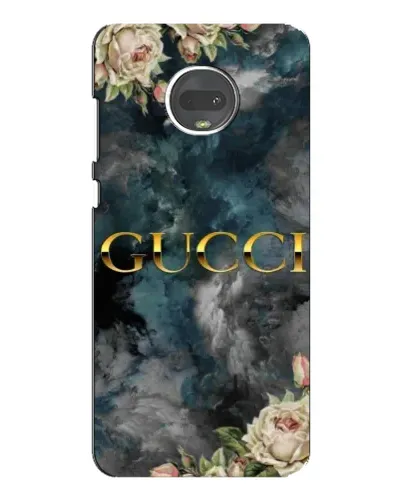 Чехол для Motorola MOTO G7 Plus с картинкой «Абстрактные цветы Gucci» Чехол для Motorola MOTO G7 Plus с картинкой «Абстрактные цветы Gucci»