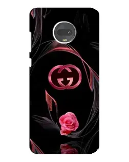 Чехол для Motorola MOTO G7 Plus с картинкой «Gucci — неоновая роза» Чехол для Motorola MOTO G7 Plus с картинкой «Gucci — неоновая роза»