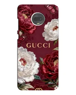 Чехол для Motorola MOTO G7 Plus с картинкой «Gucci — бордовые розы» Чехол для Motorola MOTO G7 Plus с картинкой «Gucci — бордовые розы»