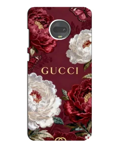 Чехол для Motorola MOTO G7 Plus с картинкой «Gucci — бордовые розы» Чехол для Motorola MOTO G7 Plus с картинкой «Gucci — бордовые розы»