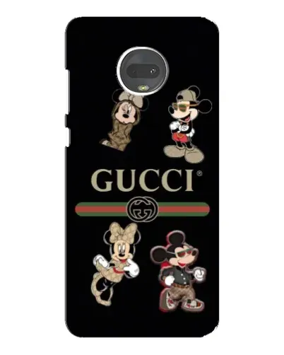 Чехол для Motorola MOTO G7 Plus с картинкой «Gucci — герои Disney и монограмма» Чехол для Motorola MOTO G7 Plus с картинкой «Gucci — герои Disney и монограмма»