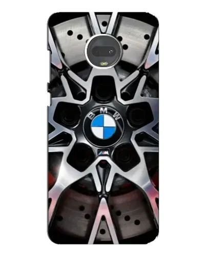 Чехол для Motorola MOTO G7 Plus с картинкой «BMW — деталь диска»