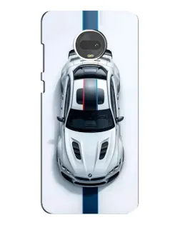 Чехол для Motorola MOTO G7 Plus с картинкой «Вид сверху — BMW M» Чехол для Motorola MOTO G7 Plus с картинкой «Вид сверху — BMW M»