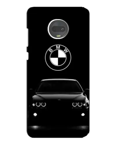 Чехол для Motorola MOTO G7 Plus с картинкой «BMW — взгляд из темноты»