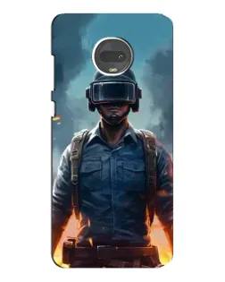 Чехол для Motorola MOTO G7 Plus с картинкой «PUBG — реалистичный герой» Чехол для Motorola MOTO G7 Plus с картинкой «PUBG — реалистичный герой»