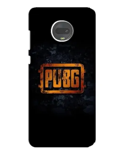 Чехол для Motorola MOTO G7 Plus с картинкой «PUBG — золотой логотип»