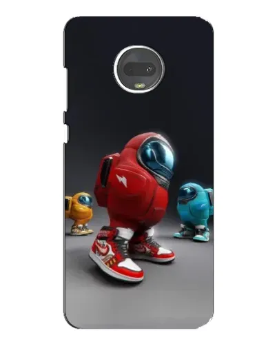 Чехол для Motorola MOTO G7 Plus с картинкой «Among Us — 3D стиль» Чехол для Motorola MOTO G7 Plus с картинкой «Among Us — 3D стиль»