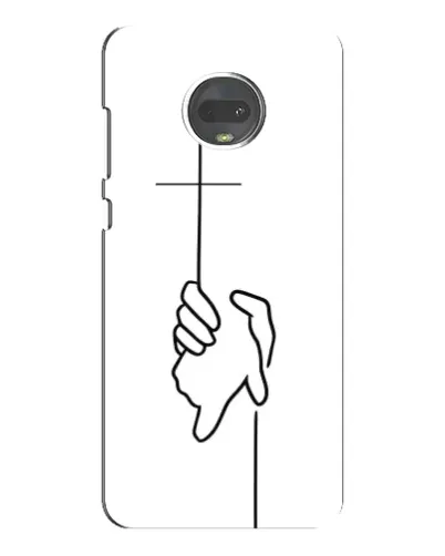 Чехол для Motorola MOTO G7 Plus с картинкой «Рука держит» Чехол для Motorola MOTO G7 Plus с картинкой «Рука держит»