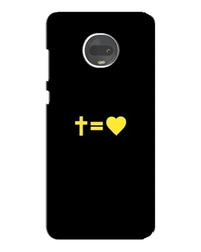 Чехол для Motorola MOTO G7 Plus с картинкой «Сердце и Крест» Чехол для Motorola MOTO G7 Plus с картинкой «Сердце и Крест»