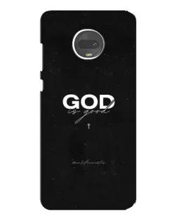 Чехол для Motorola MOTO G7 Plus с картинкой «GOD — Бог над всем»
