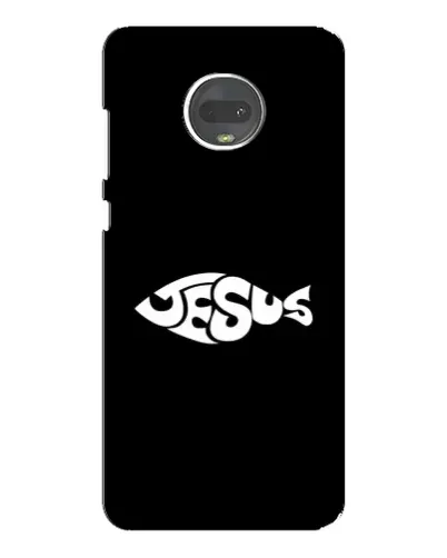 Чехол для Motorola MOTO G7 Plus с картинкой «Рыба Jesus» Чехол для Motorola MOTO G7 Plus с картинкой «Рыба Jesus»