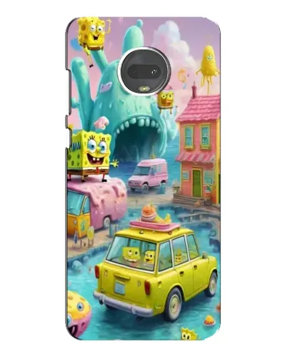 Чехол для Motorola MOTO G7 Plus с картинкой «Монстр-трак приключения»