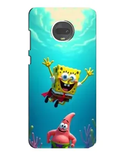 Чехол для Motorola MOTO G7 Plus с картинкой «Спанч Боб под водой» Чехол для Motorola MOTO G7 Plus с картинкой «Спанч Боб под водой»