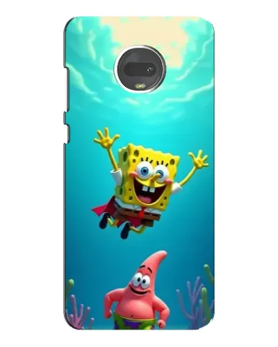 Чехол для Motorola MOTO G7 Plus с картинкой «Спанч Боб под водой» Чехол для Motorola MOTO G7 Plus с картинкой «Спанч Боб под водой»