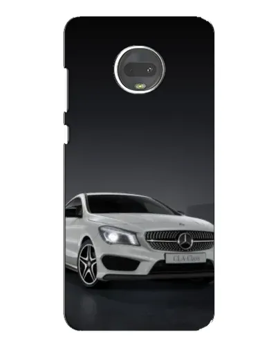 Чехол для Motorola MOTO G7 Plus с картинкой «Mercedes AMG GT Silver»