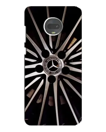 Чехол для Motorola MOTO G7 Plus с картинкой «Диск Mercedes»