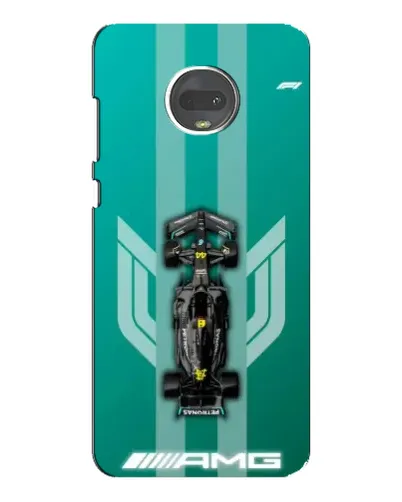 Чехол для Motorola MOTO G7 Plus с картинкой «Mercedes AMG Petronas»