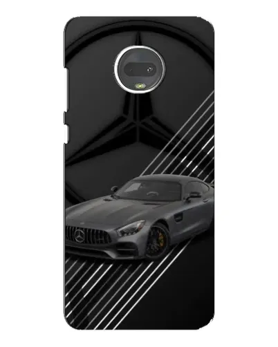 Чехол для Motorola MOTO G7 Plus с картинкой «Mercedes AMG — графика»