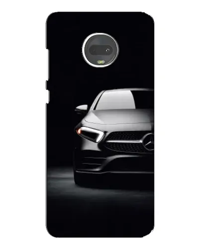 Чехол для Motorola MOTO G7 Plus с картинкой «Свет фар Mercedes»