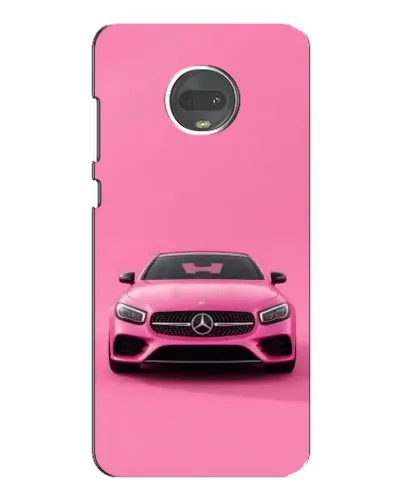 Чехол для Motorola MOTO G7 Plus с картинкой «Розовый Mercedes AMG» Чехол для Motorola MOTO G7 Plus с картинкой «Розовый Mercedes AMG»