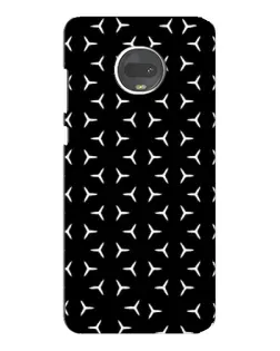 Чехол для Motorola MOTO G7 Plus с картинкой «Mercedes паттерн звезд»