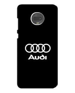 Чехол для Motorola MOTO G7 Plus с картинкой «Классическое лого Audi» Чехол для Motorola MOTO G7 Plus с картинкой «Классическое лого Audi»