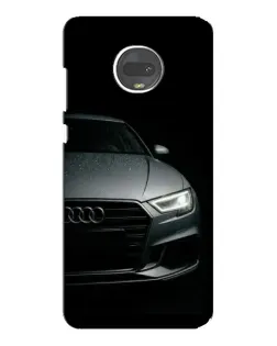 Чехол для Motorola MOTO G7 Plus с картинкой «Audi — детализация кузова» Чехол для Motorola MOTO G7 Plus с картинкой «Audi — детализация кузова»