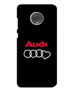 Чехол для Motorola MOTO G7 Plus с картинкой «Логотип Audi Heart» Чехол для Motorola MOTO G7 Plus с картинкой «Логотип Audi Heart»