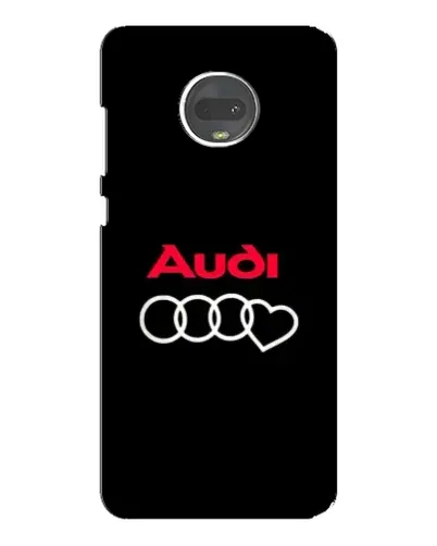 Чехол для Motorola MOTO G7 Plus с картинкой «Логотип Audi Heart»