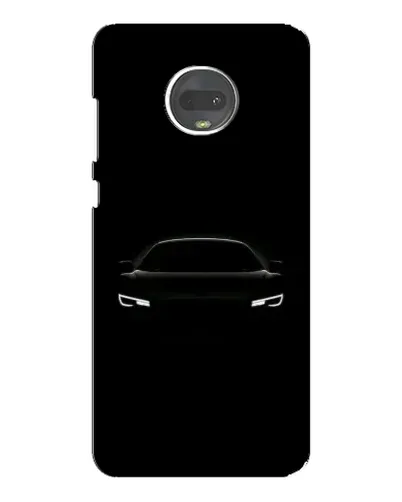 Чехол для Motorola MOTO G7 Plus с картинкой «Взгляд Audi в темноте»