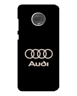 Чехол для Motorola MOTO G7 Plus с картинкой «Audi — золотой логотип» Чехол для Motorola MOTO G7 Plus с картинкой «Audi — золотой логотип»