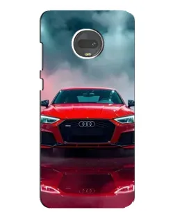 Чехол для Motorola MOTO G7 Plus с картинкой «Audi RS — красный стиль» Чехол для Motorola MOTO G7 Plus с картинкой «Audi RS — красный стиль»