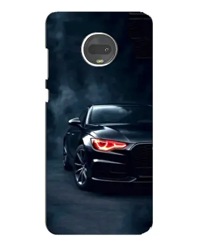 Чехол для Motorola MOTO G7 Plus с картинкой «Audi — хищный взгляд»