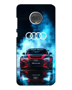 Чехол для Motorola MOTO G7 Plus с картинкой «Audi Sport — неон» Чехол для Motorola MOTO G7 Plus с картинкой «Audi Sport — неон»
