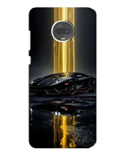 Чехол для Motorola MOTO G7 Plus с картинкой «Ночной Lamborghini драйв» Чехол для Motorola MOTO G7 Plus с картинкой «Ночной Lamborghini драйв»