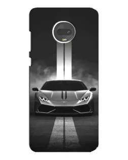 Чехол для Motorola MOTO G7 Plus с картинкой «Lamborghini симметрия дорог» Чехол для Motorola MOTO G7 Plus с картинкой «Lamborghini симметрия дорог»