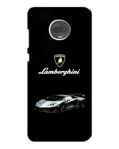 Чехол для Motorola MOTO G7 Plus с картинкой «Логотип Lamborghini классика» Чехол для Motorola MOTO G7 Plus с картинкой «Логотип Lamborghini классика»