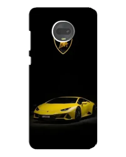Чехол для Motorola MOTO G7 Plus с картинкой «Lamborghini желтый акцент» Чехол для Motorola MOTO G7 Plus с картинкой «Lamborghini желтый акцент»