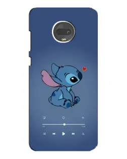Чехол для Motorola MOTO G7 Plus с картинкой «Музыкальный Stitch» Чехол для Motorola MOTO G7 Plus с картинкой «Музыкальный Stitch»