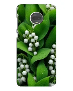 Чехол для Motorola MOTO G7 Plus с картинкой «Ландыши в зелени»